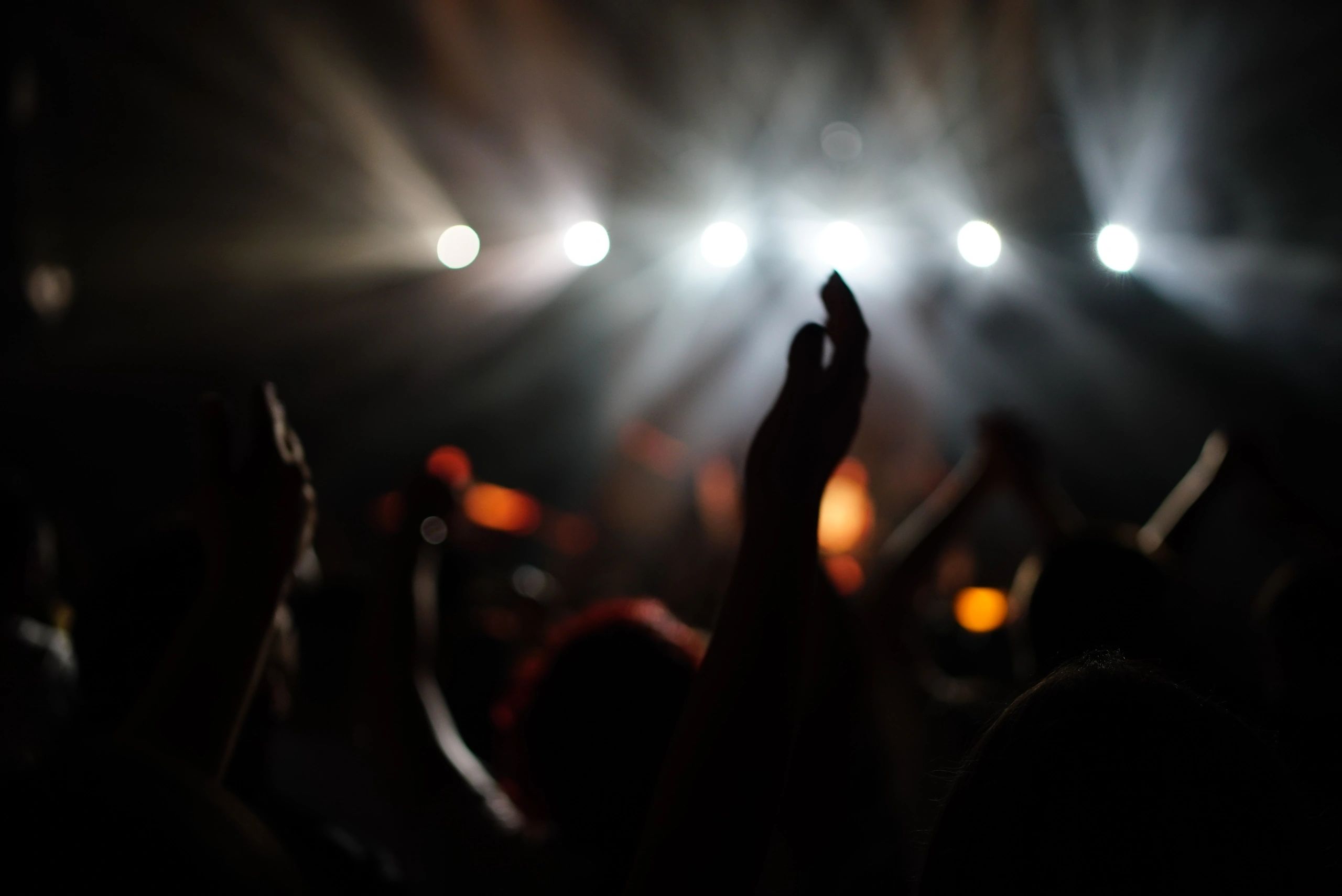 Concert Crowd Silhouette